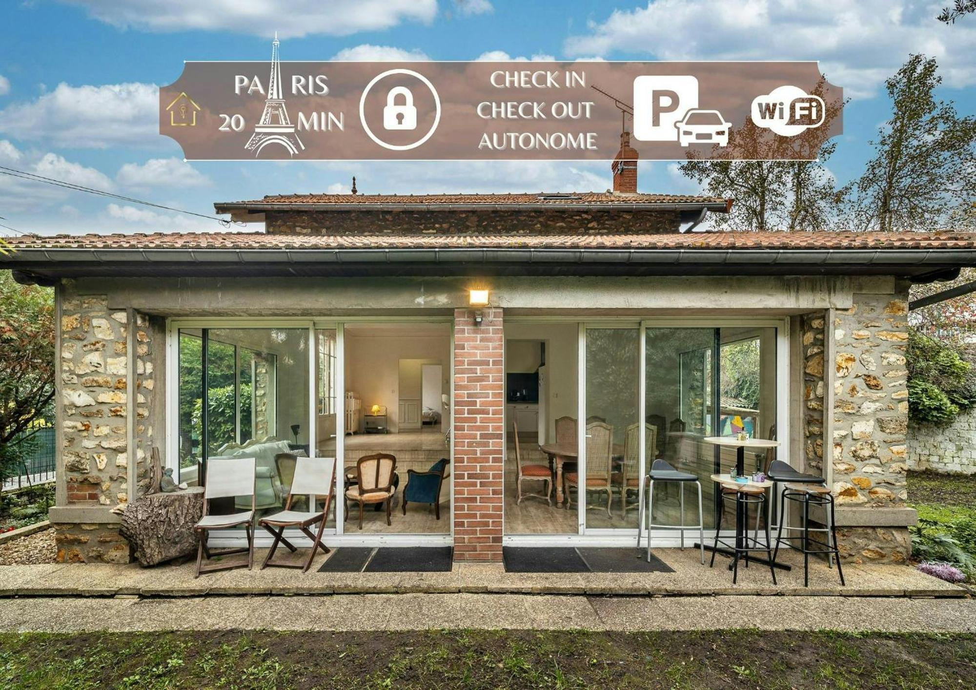 Вилла Le Ministere De La Paix - 15Min To Gare Du Nord Soisy-sous-Montmorency Экстерьер фото